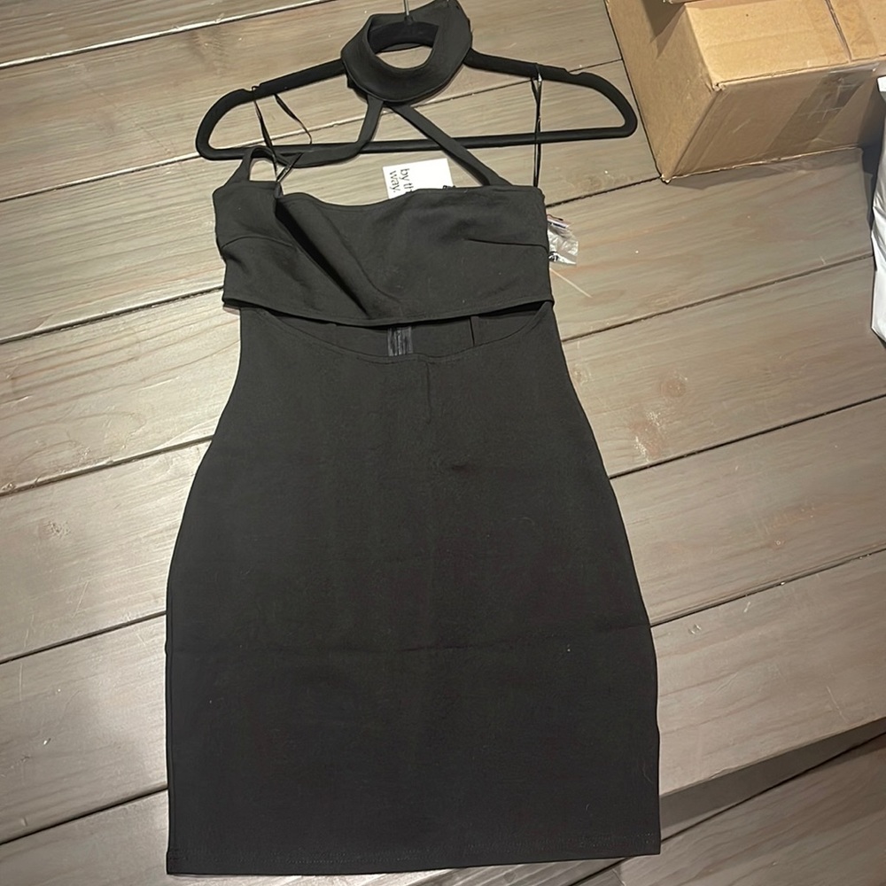 NWT by the way strapped mini dress